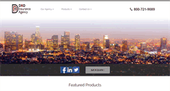 Desktop Screenshot of drdinsurance.com