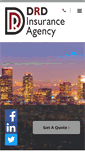 Mobile Screenshot of drdinsurance.com